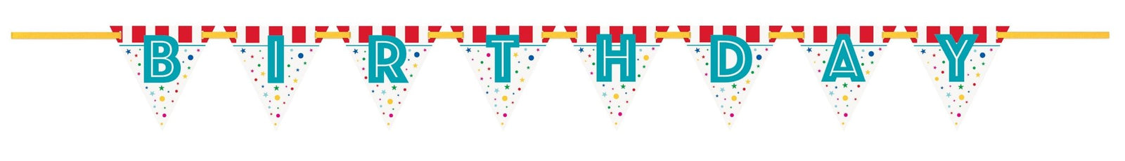 Circus Party "Happy Birthday" Banner - Stesha Party