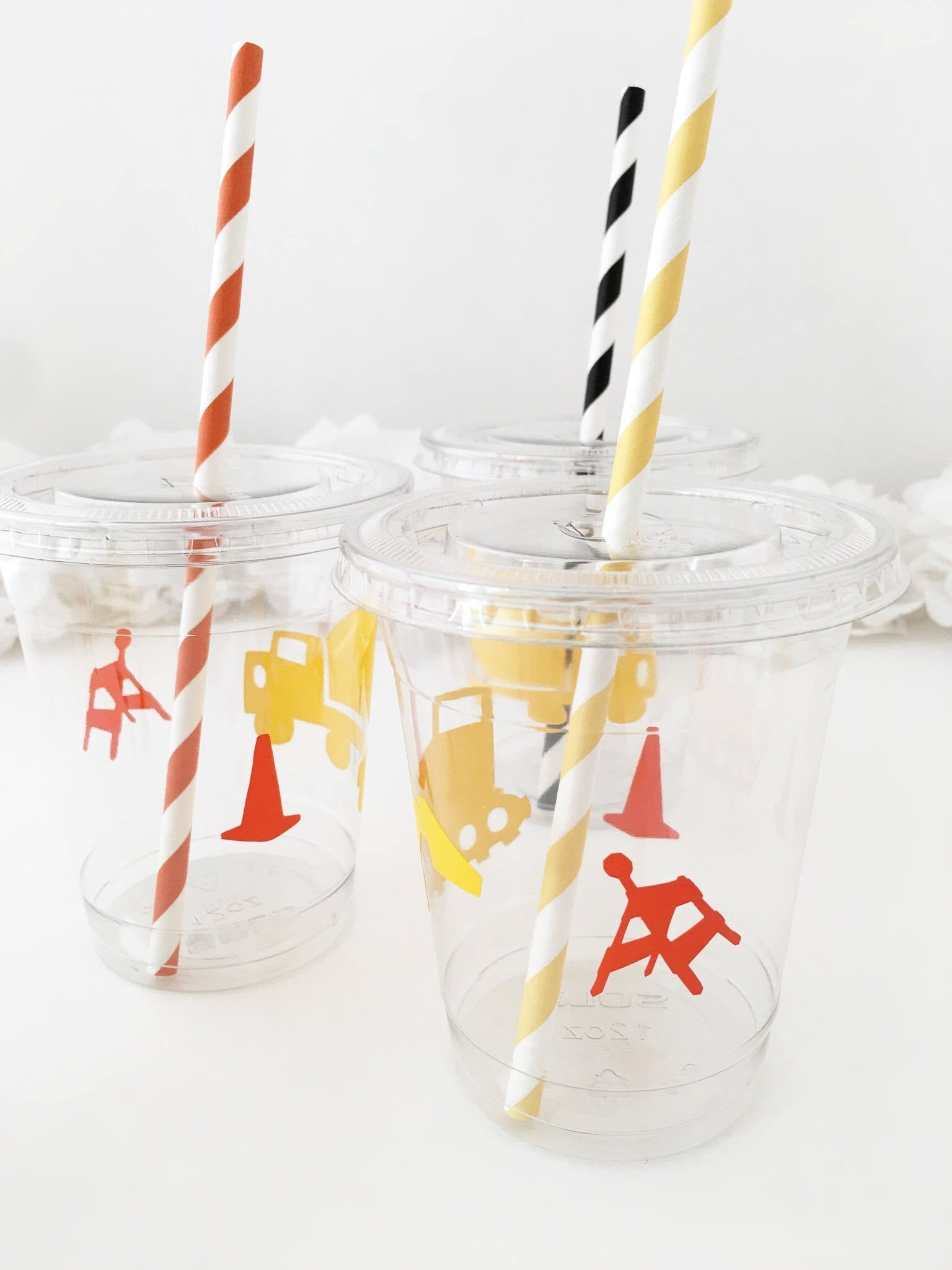Construction Party Cups - Stesha Party