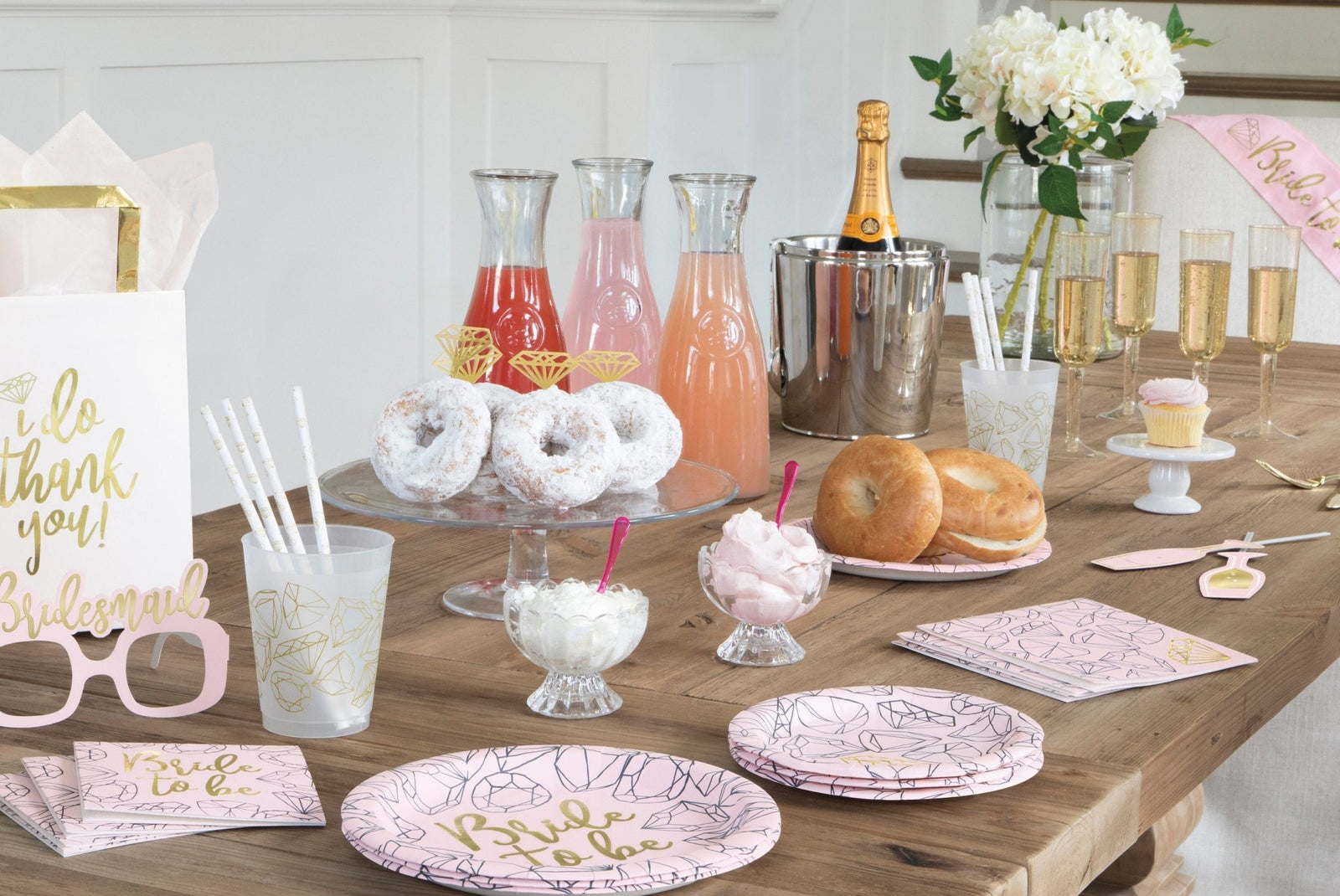 Diamond Cupcake Toppers - Stesha Party