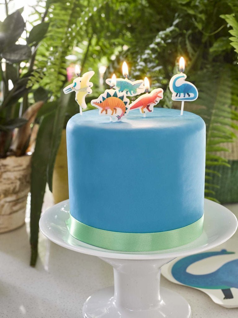 Dinosaur Party Candles - Stesha Party