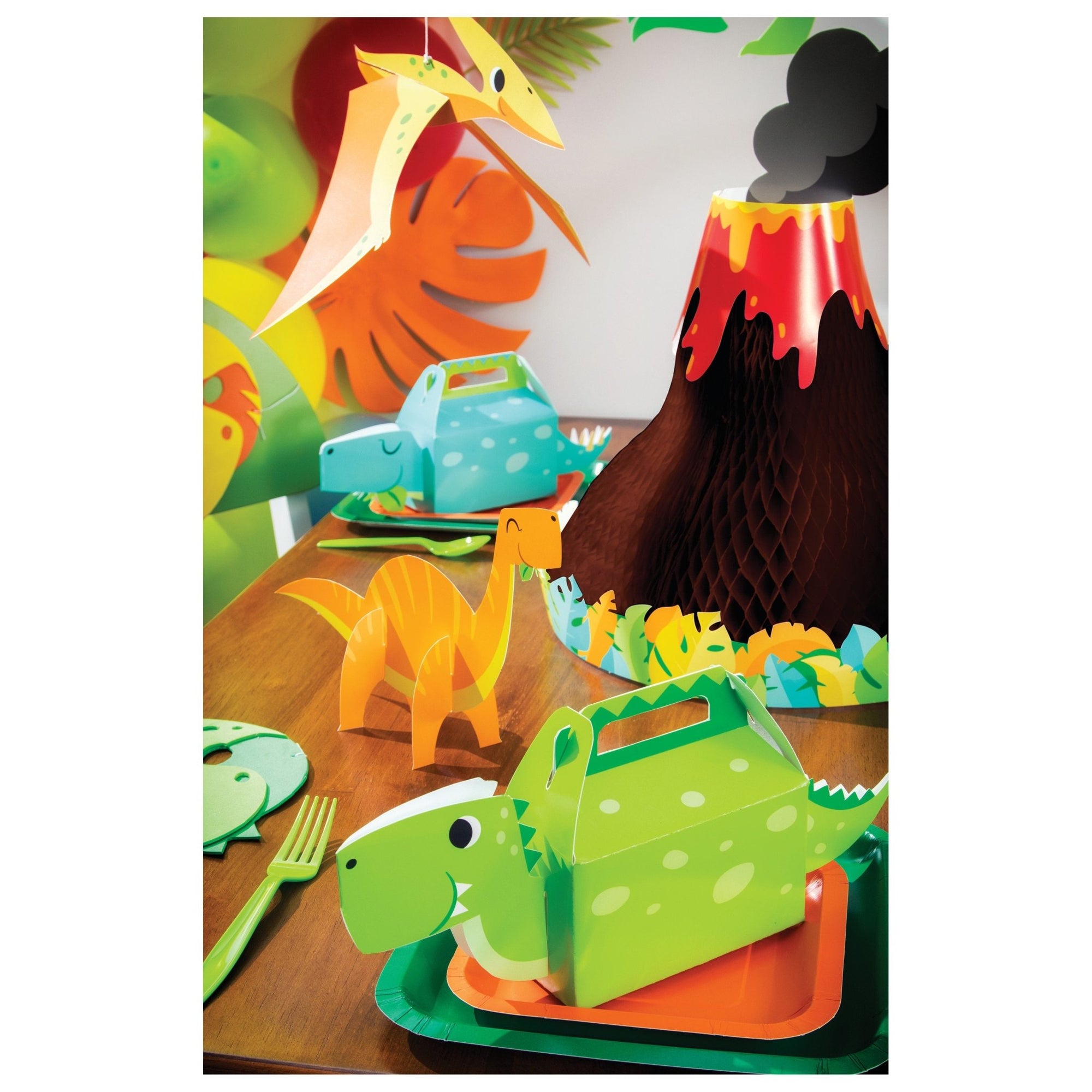 Dinosaur Party Favor Boxes - Stesha Party