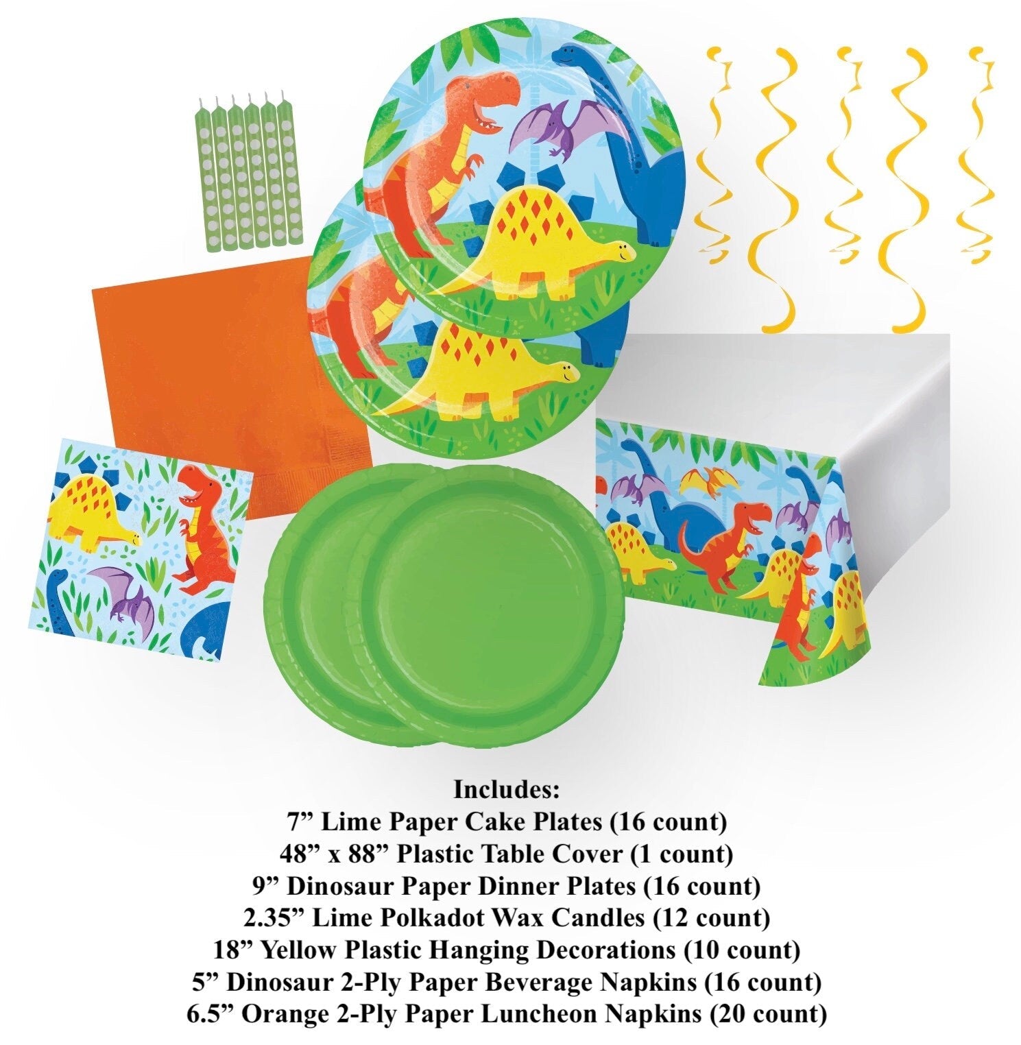 Dinosaur Party Set - Stesha Party