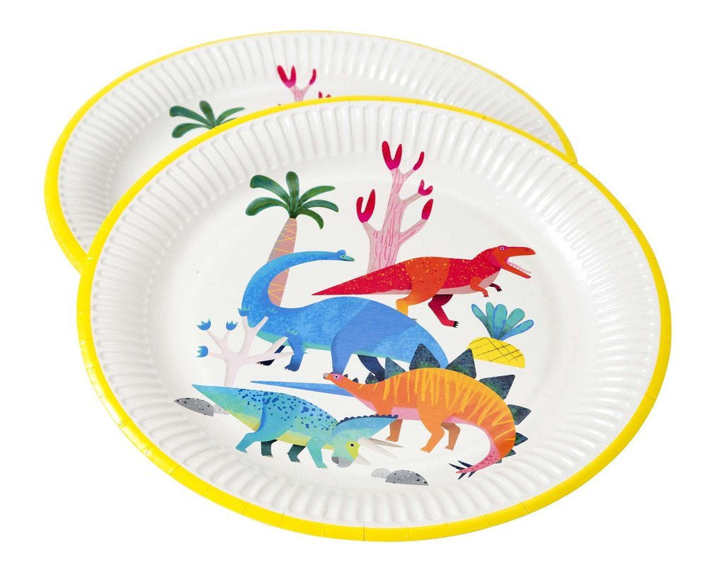 Dinosaur Themed Party Plates - Stesha Party