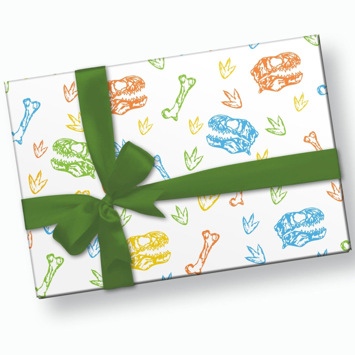 Dinosaur Themed Wrapping Paper - Stesha Party
