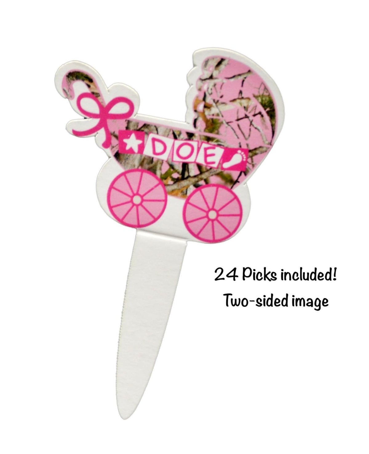Doe Cupcake Picks - Stesha Party