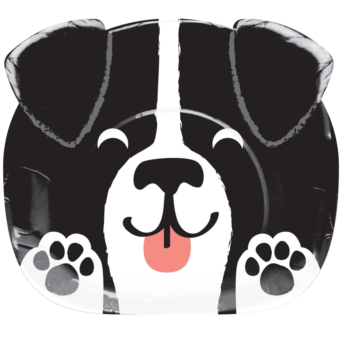Dog Head Plates - Stesha Party