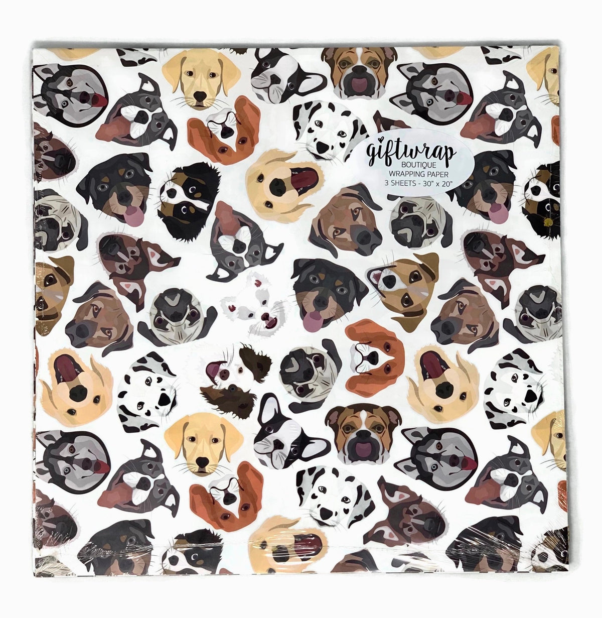 Dog Wrapping Paper - Stesha Party