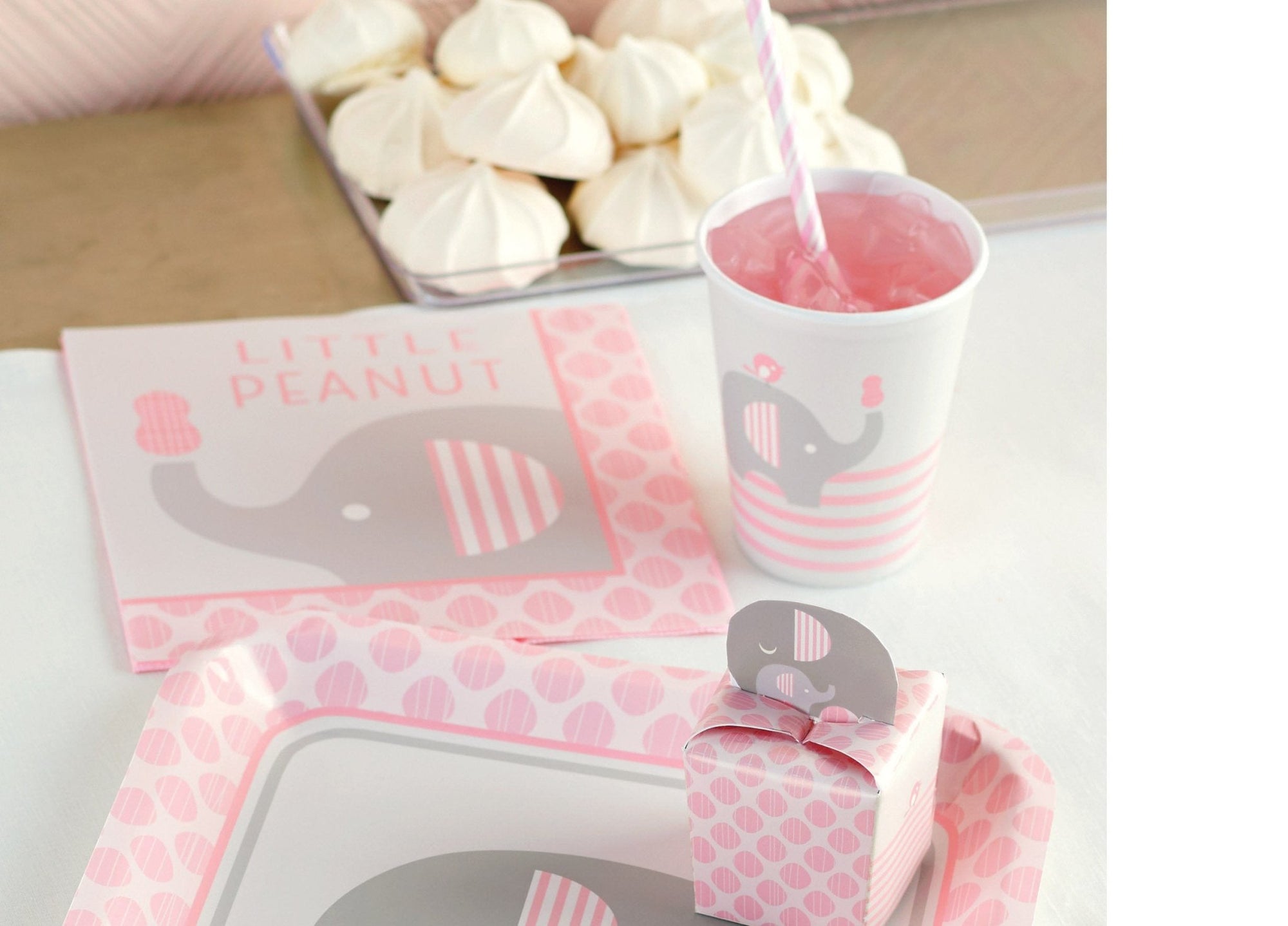 Elephant Cups in Pink - Stesha Party