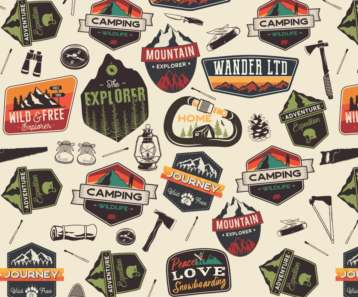 Explorer Gift Wrapping Paper - Stesha Party