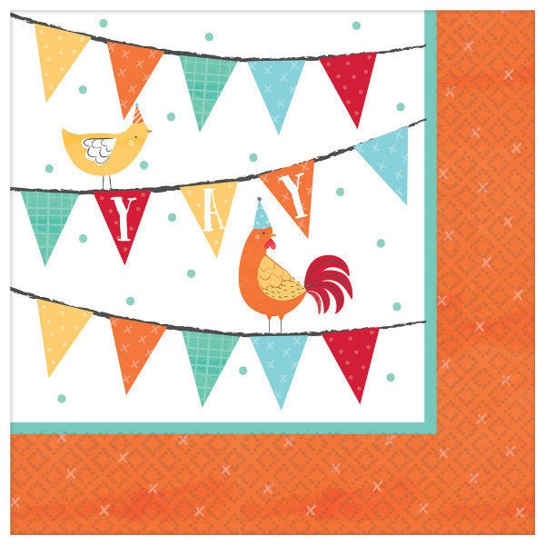 Farm Animal Napkins