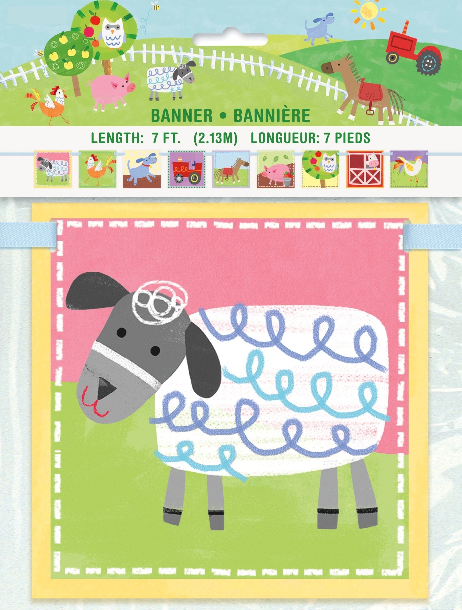 Farm Party Banner - Stesha Party
