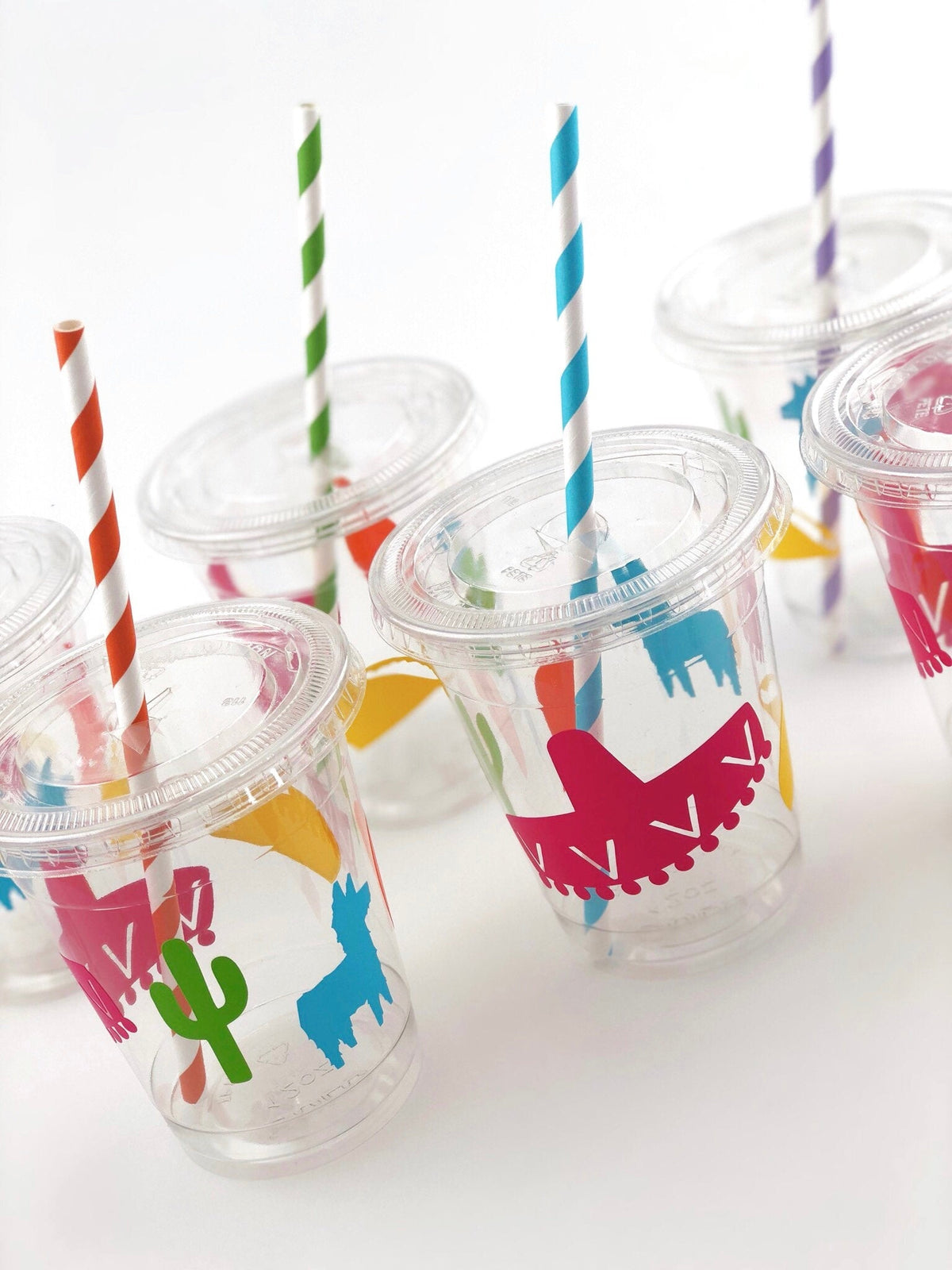 Fiesta Colorful Party Cup Set - Stesha Party