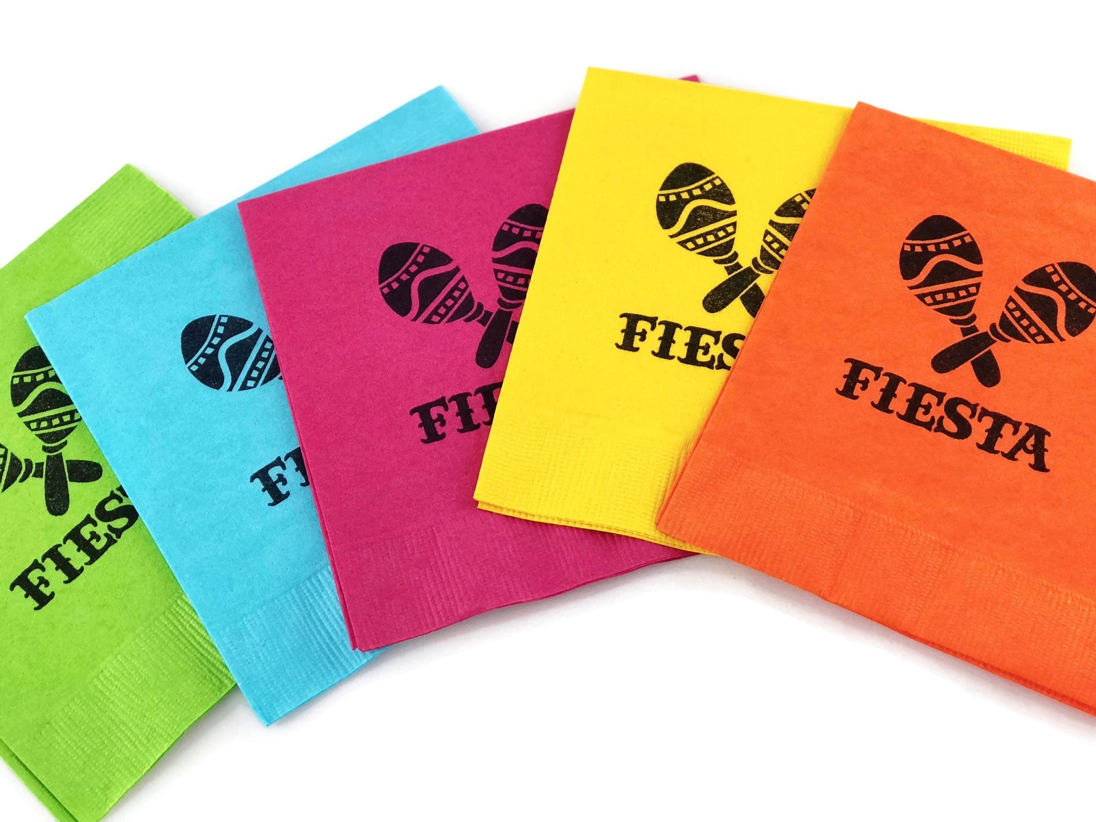 "Fiesta" Colorful Party Napkins - Stesha Party
