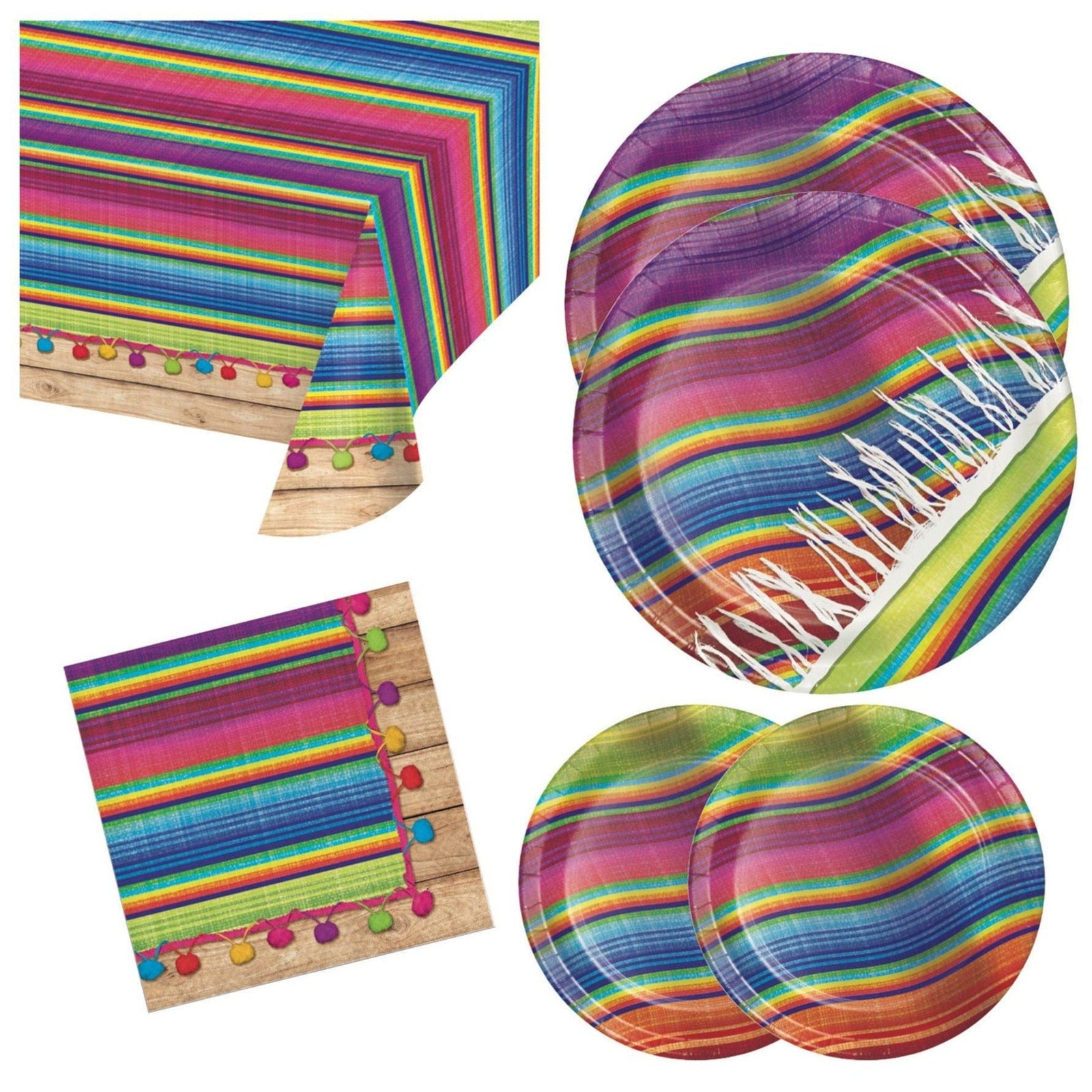 Fiesta Colorful Party Pack Set - Stesha Party