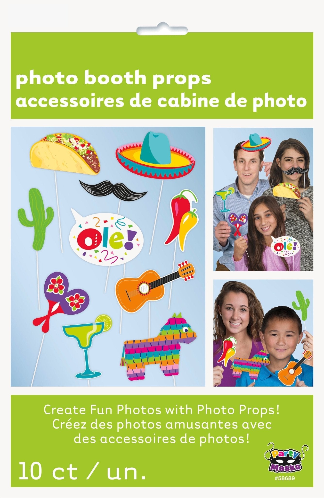 Fiesta Party Photo Props - Stesha Party