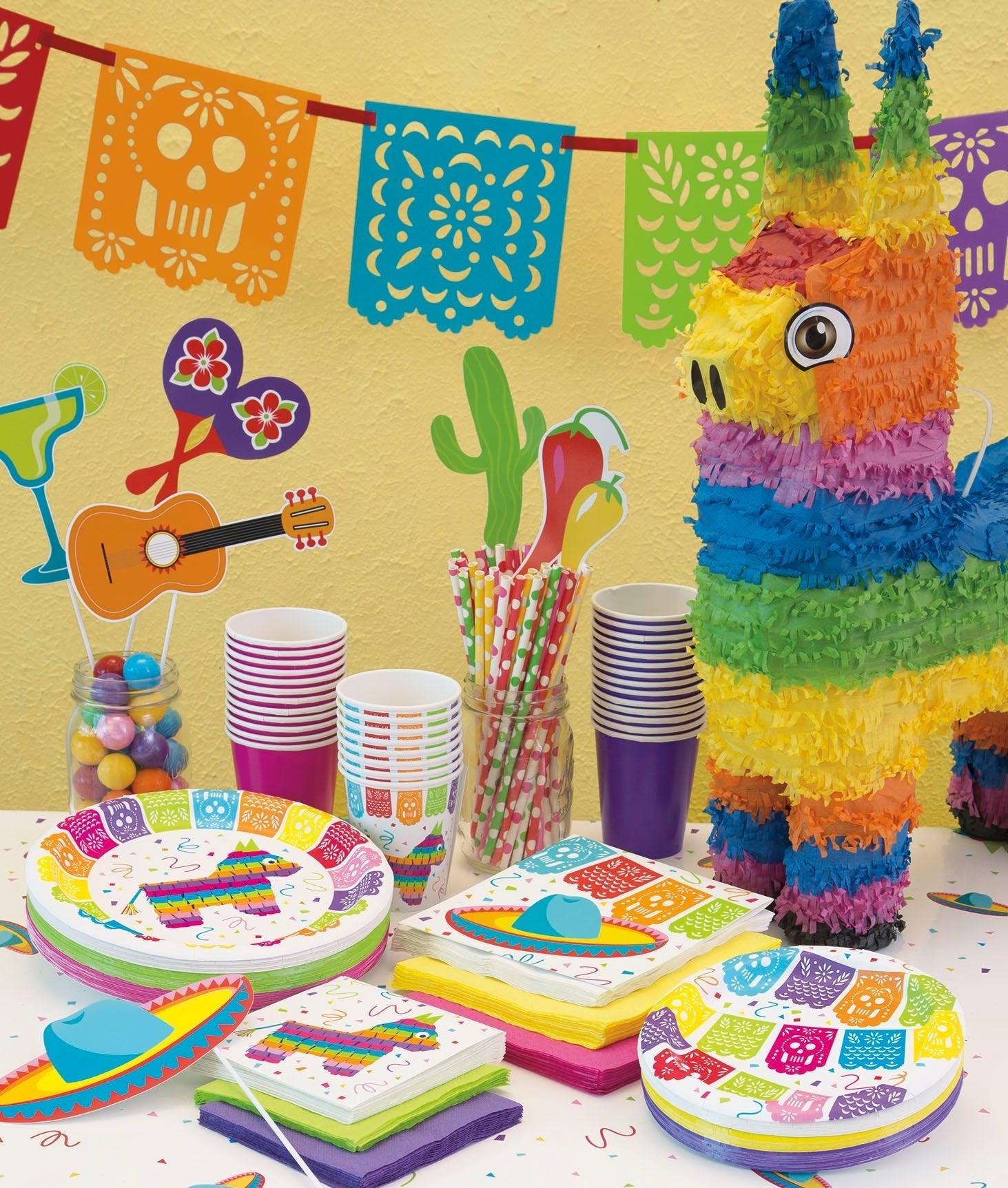 Fiesta Party Photo Props - Stesha Party