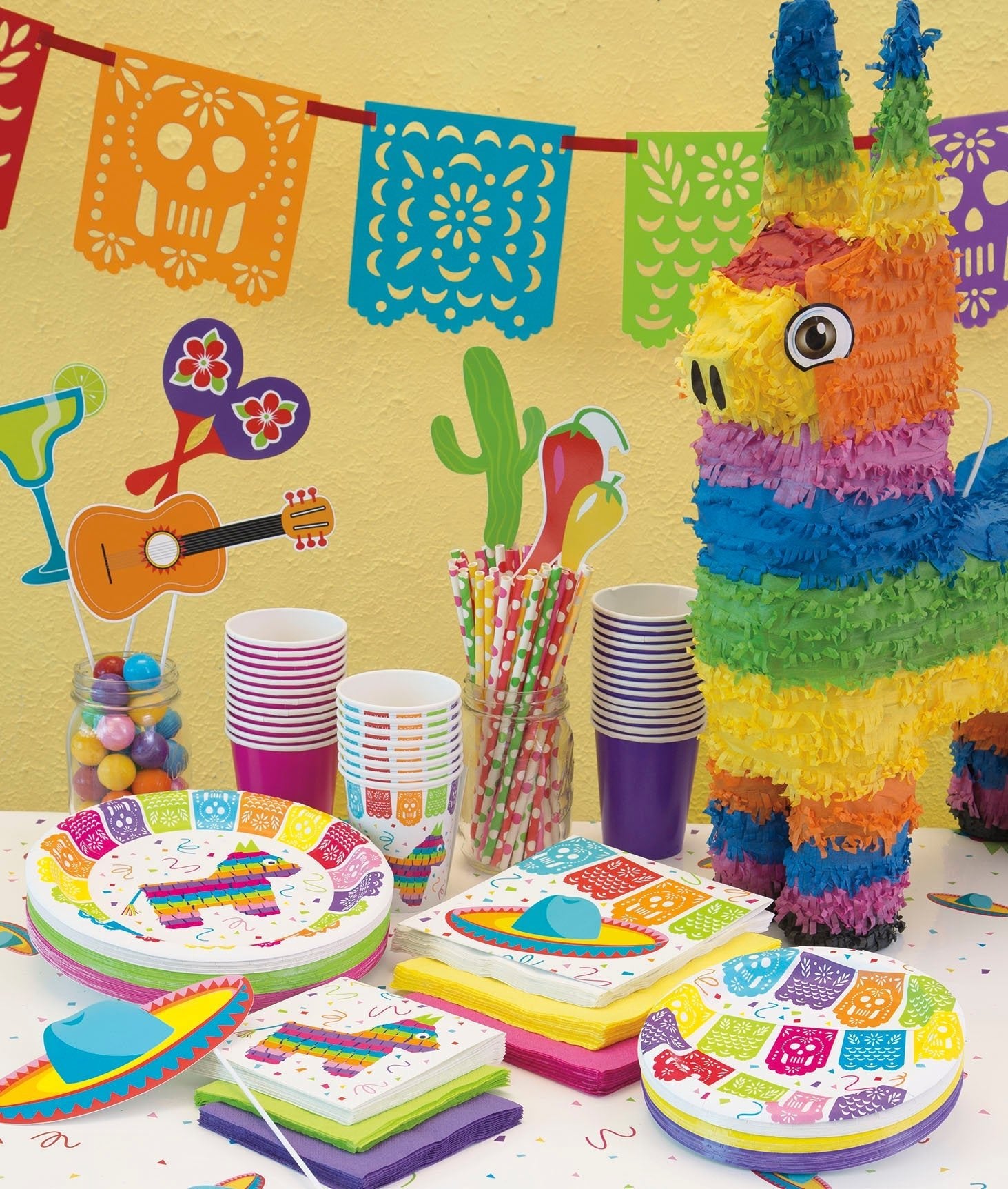 Fiesta Cactus Party Cups with Lids & Straws - Stesha Party - Boy Baby  Shower, cinco de mayo, cup