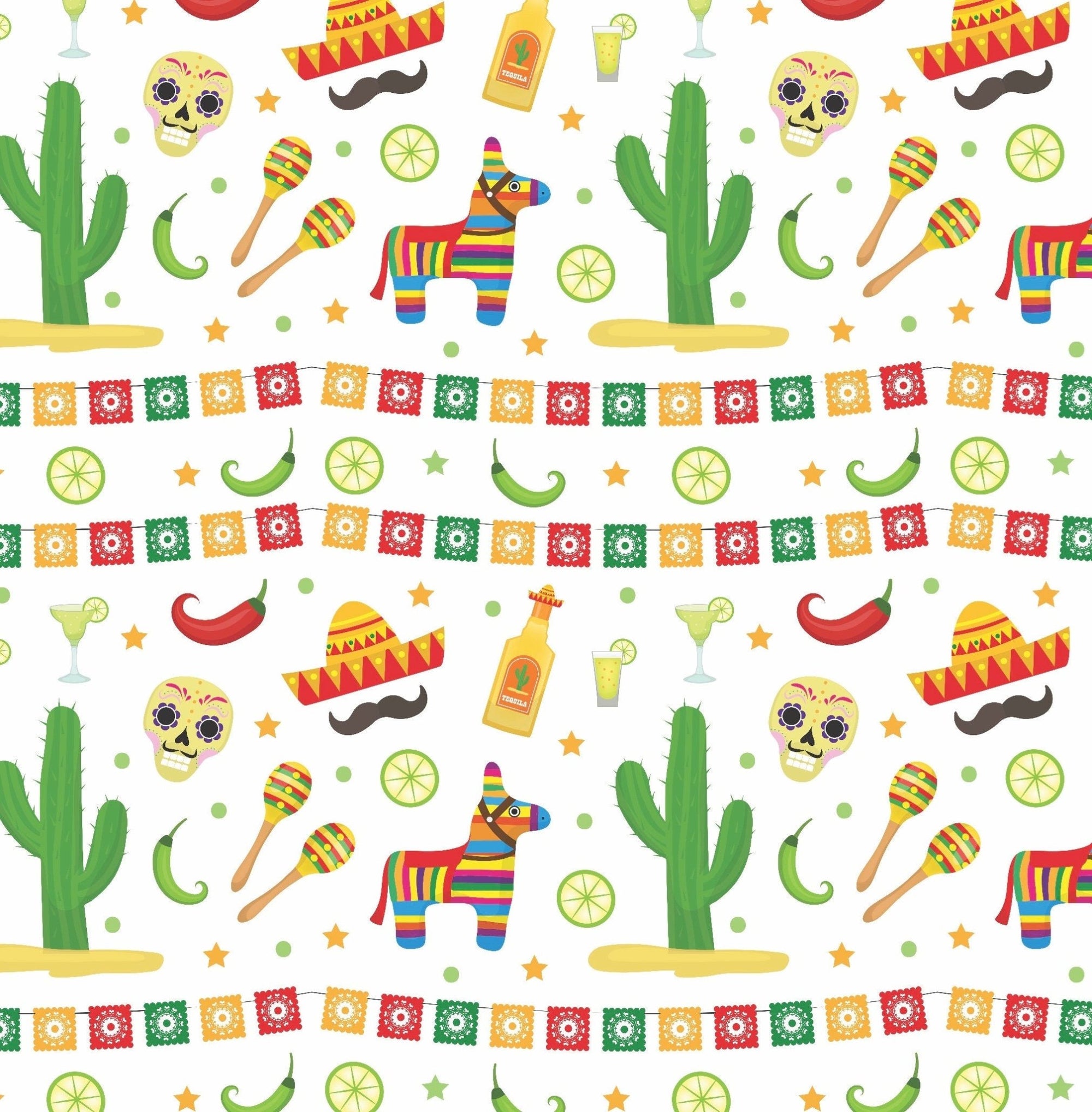 Fiesta Wrapping Paper - Stesha Party