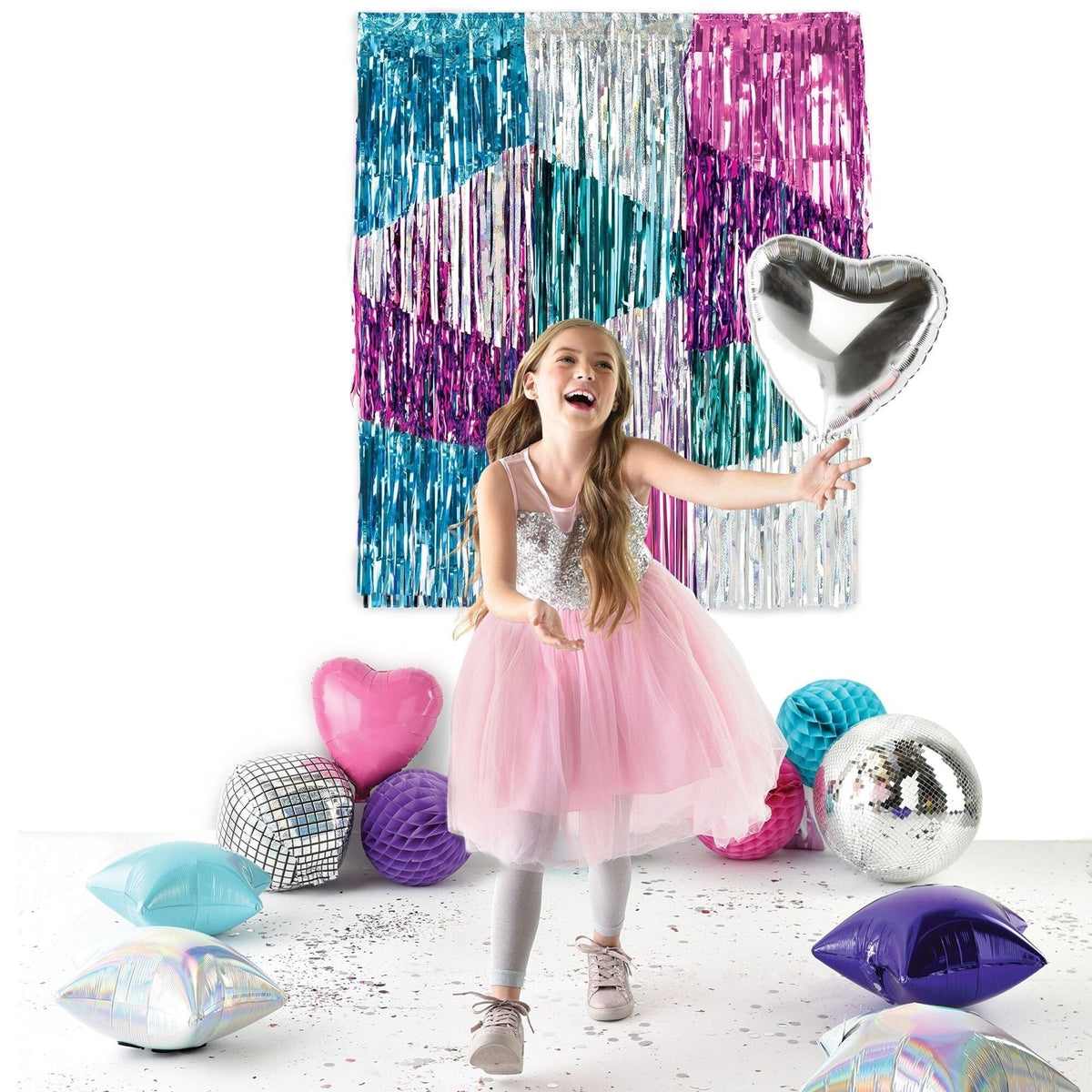 Foil Mermaid Photo Backdrop - Stesha Party