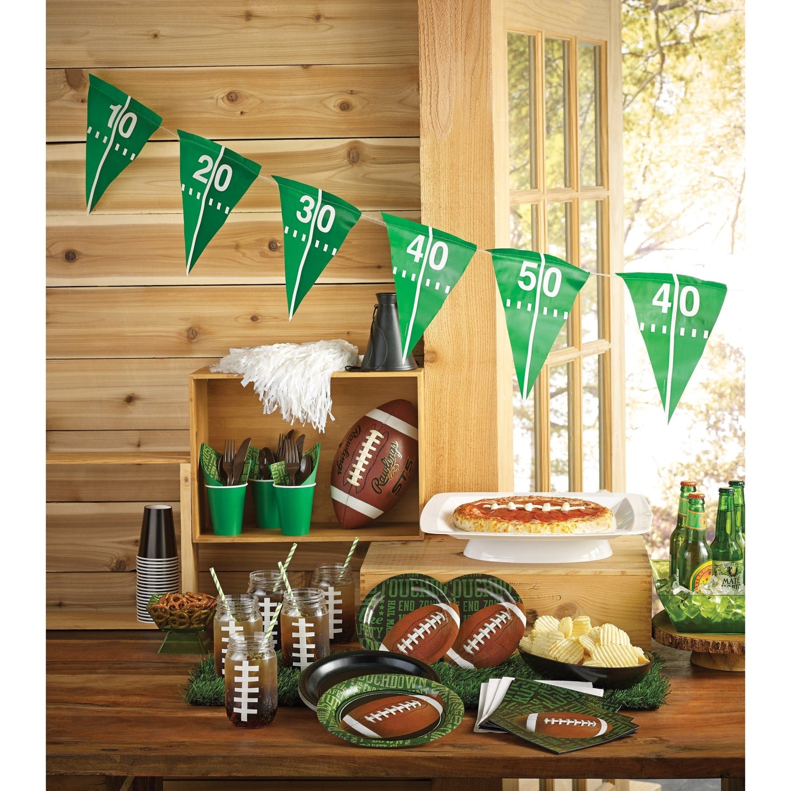 Football Flag Banner - Stesha Party