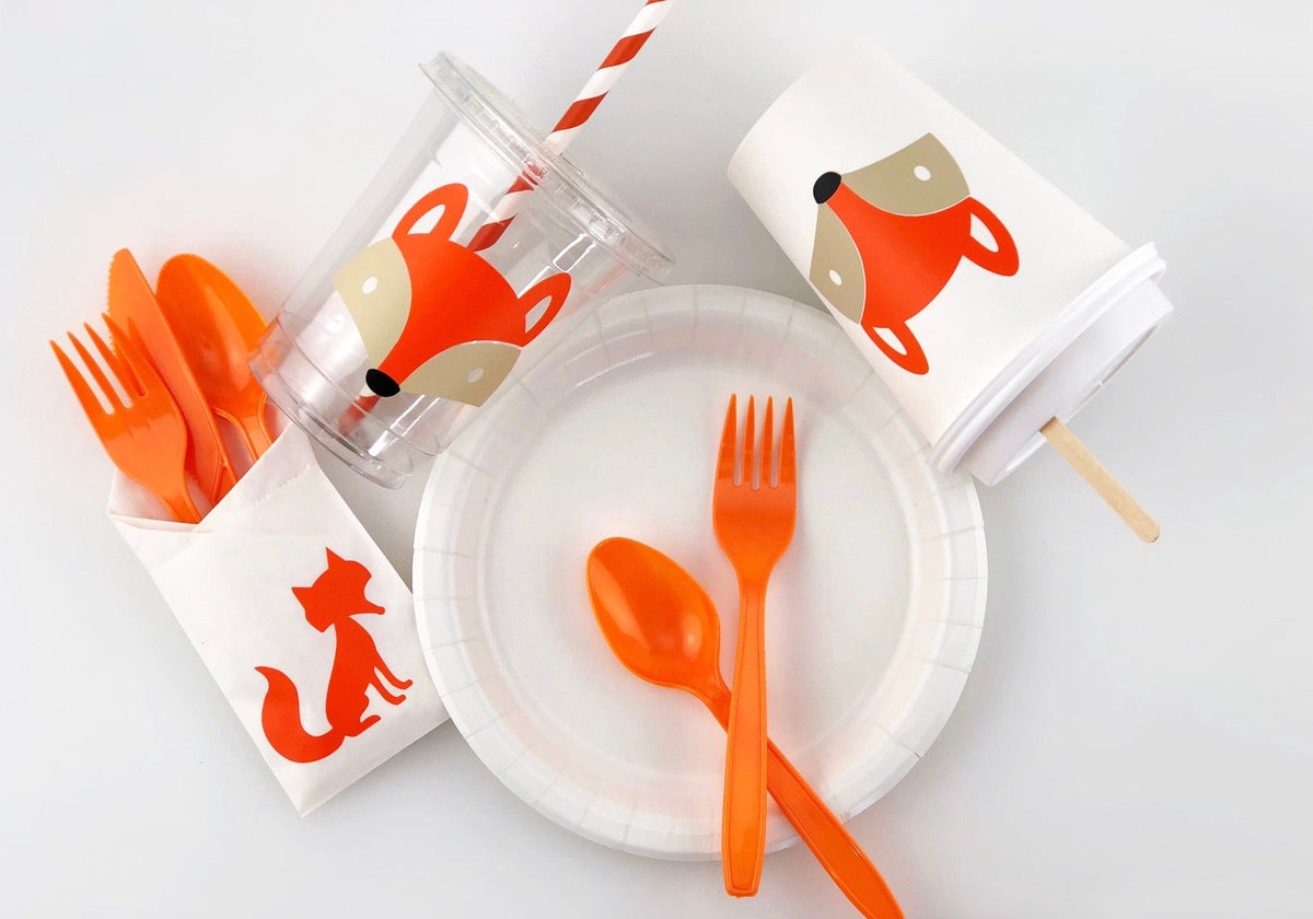 Fox Head Clear Cup Set - Stesha Party