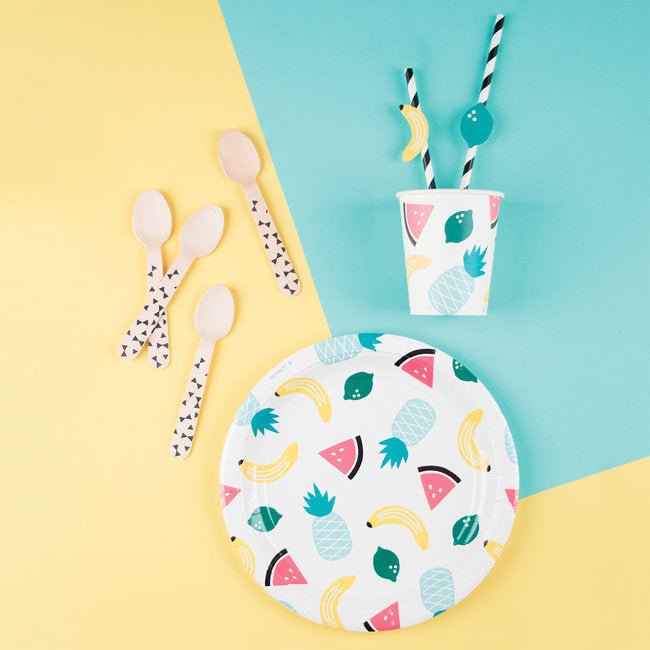 Fruit Party Straws - Stesha Party