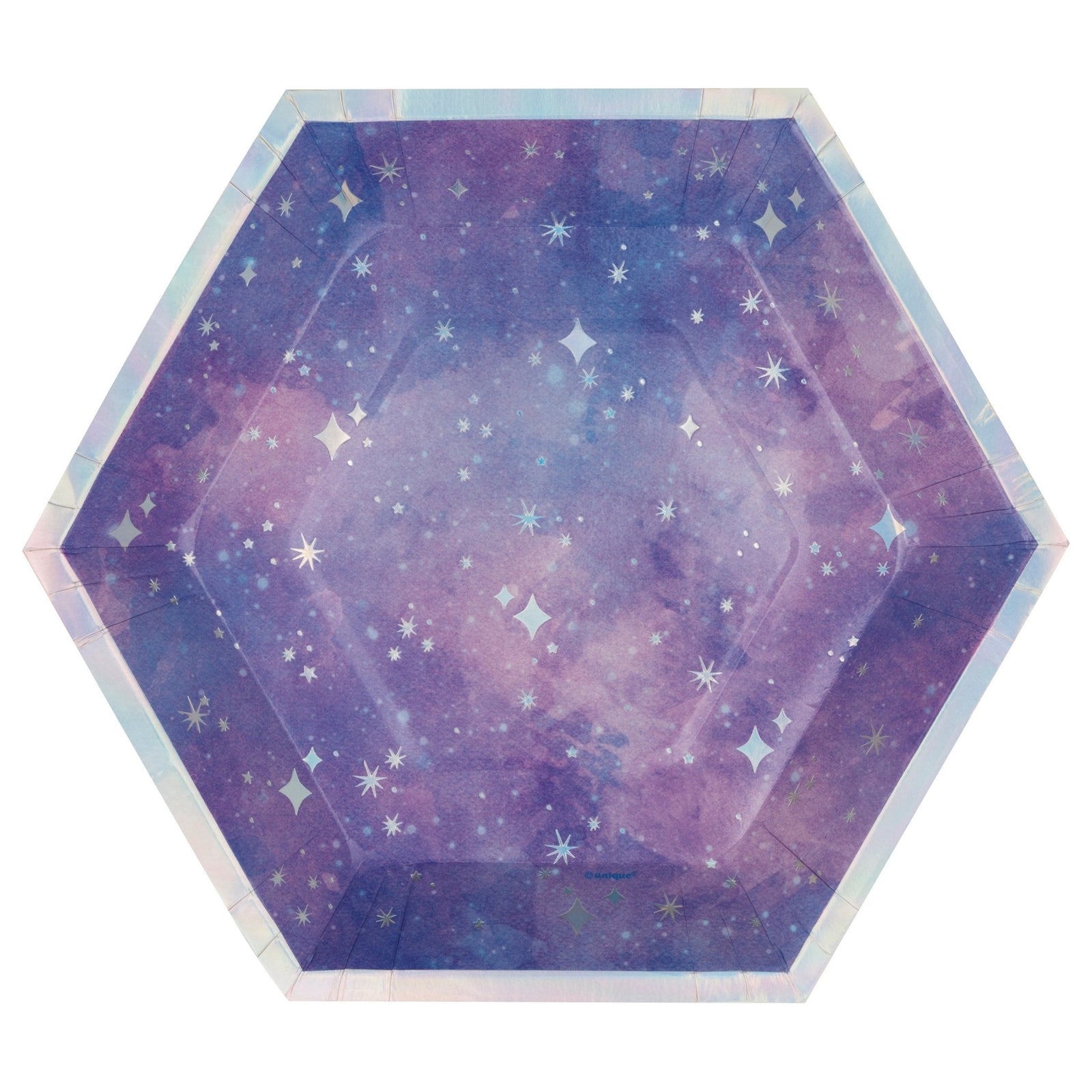Galaxy Party Hexagon Plates - Stesha Party