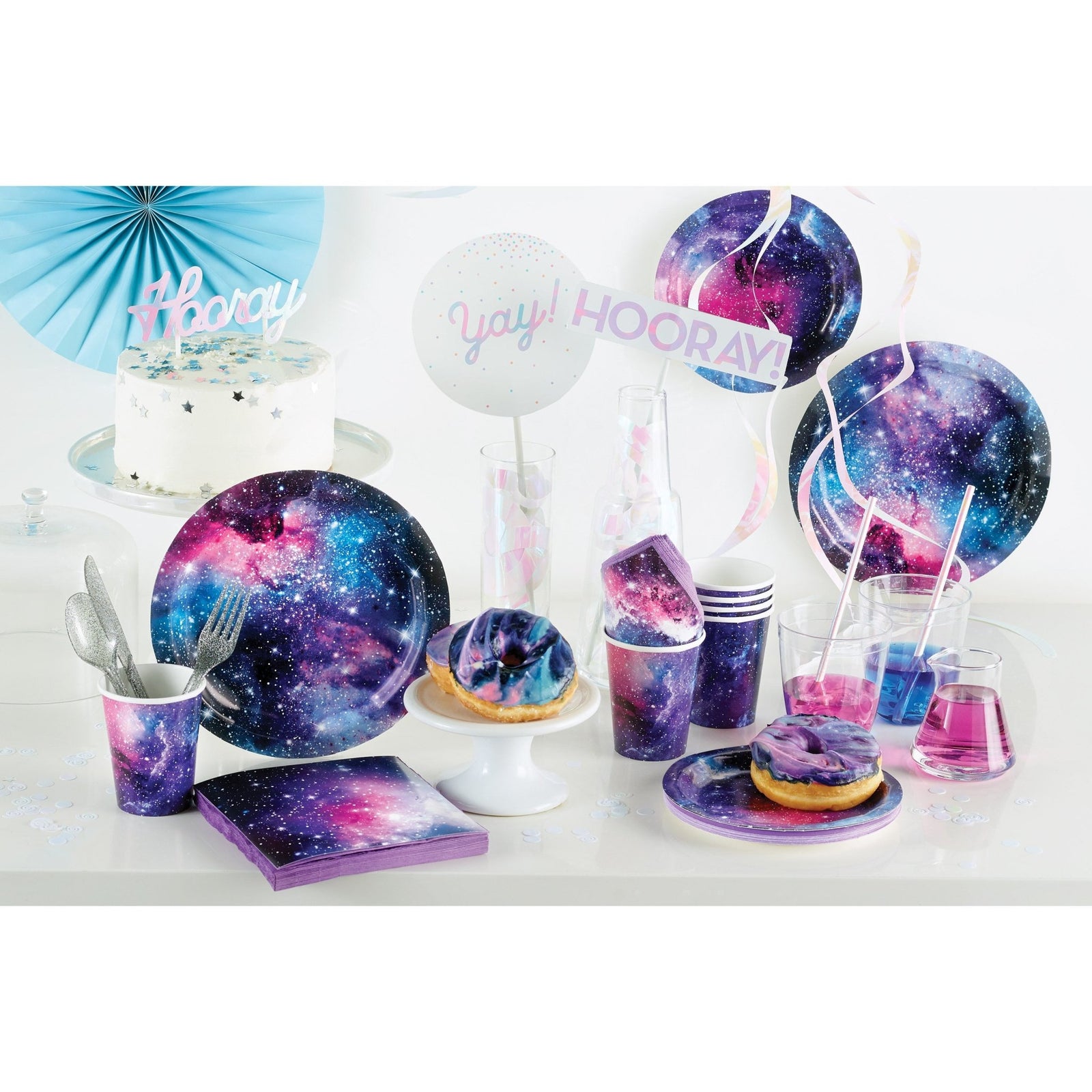 Galaxy Themed Paper Party Napkins - Stesha Party