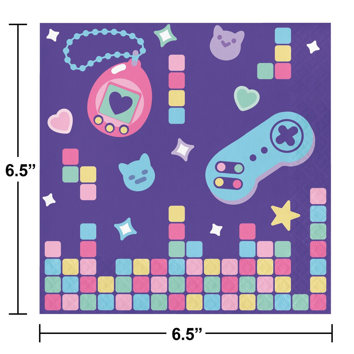 Gamer Party Napkins - Stesha Party