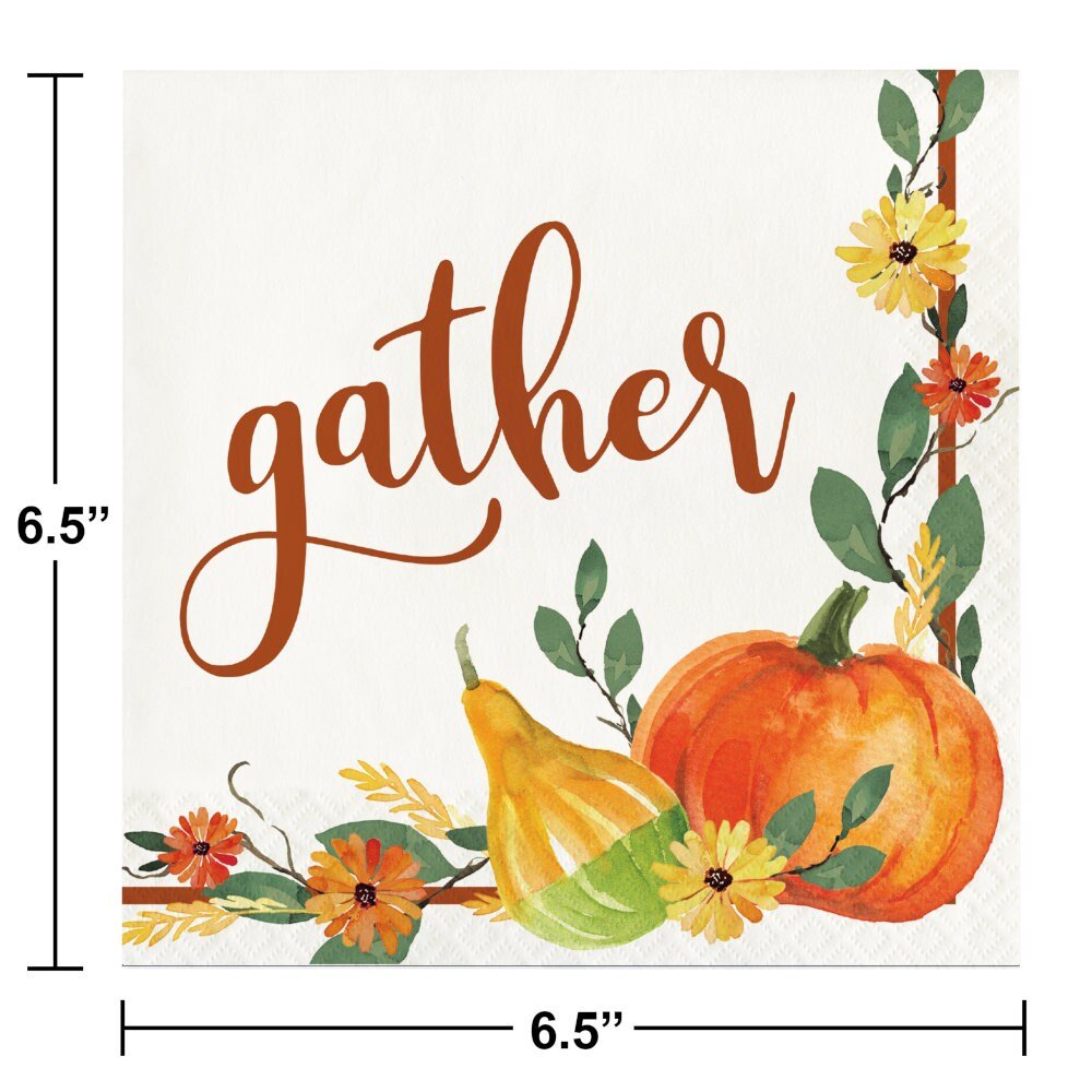 Gather Thanksgiving Party Supplies - Stesha Party
