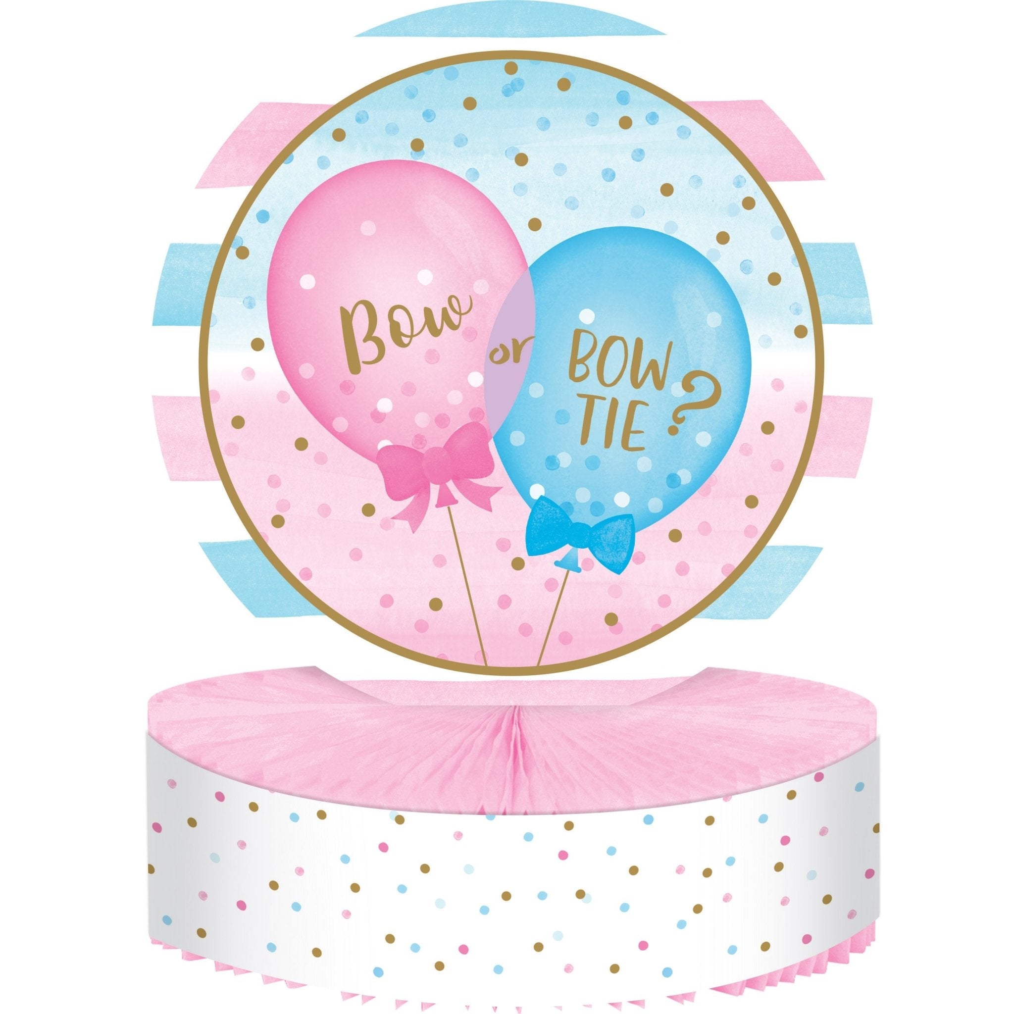 Gender Reveal Party Table Centerpiece - Stesha Party - centerpiece, gender  reveal