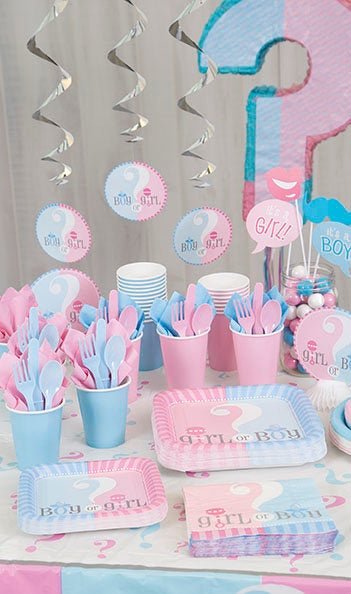 "Girl or Boy?" Gender Reveal Party Balloon - Stesha Party