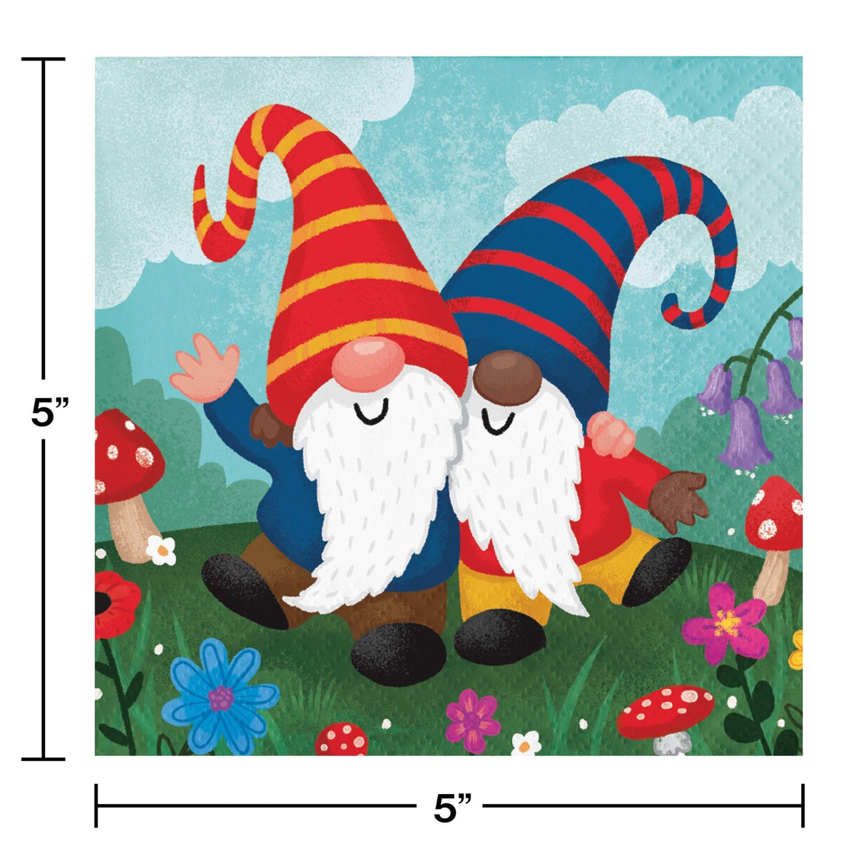 Gnome Party Napkins - Stesha Party