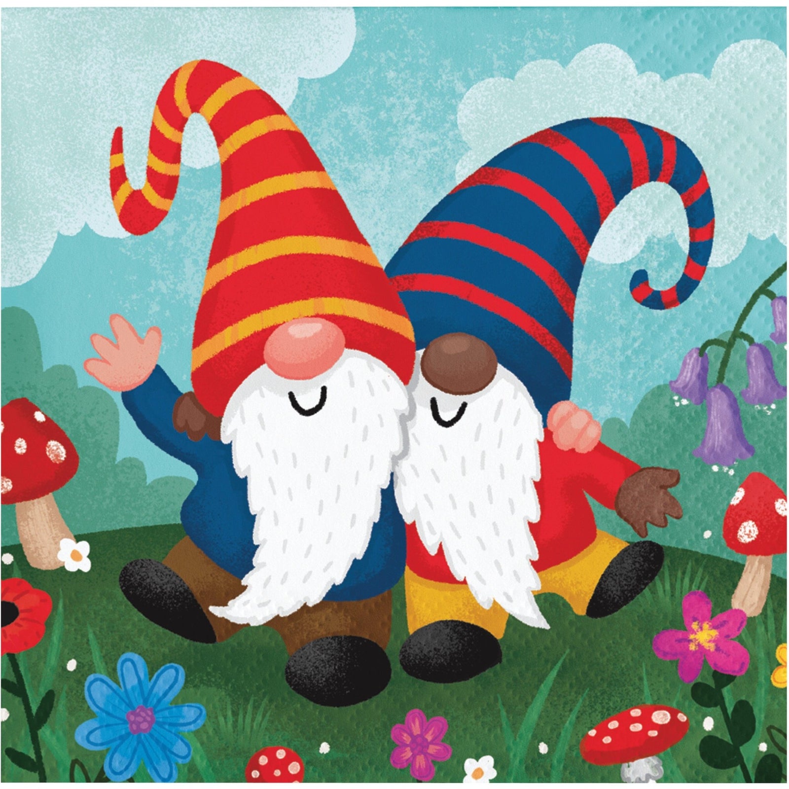 Gnome Party Napkins - Stesha Party