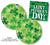Green Shamrock St. Patricks Plates & Napkins (16 Guests) - Stesha Party