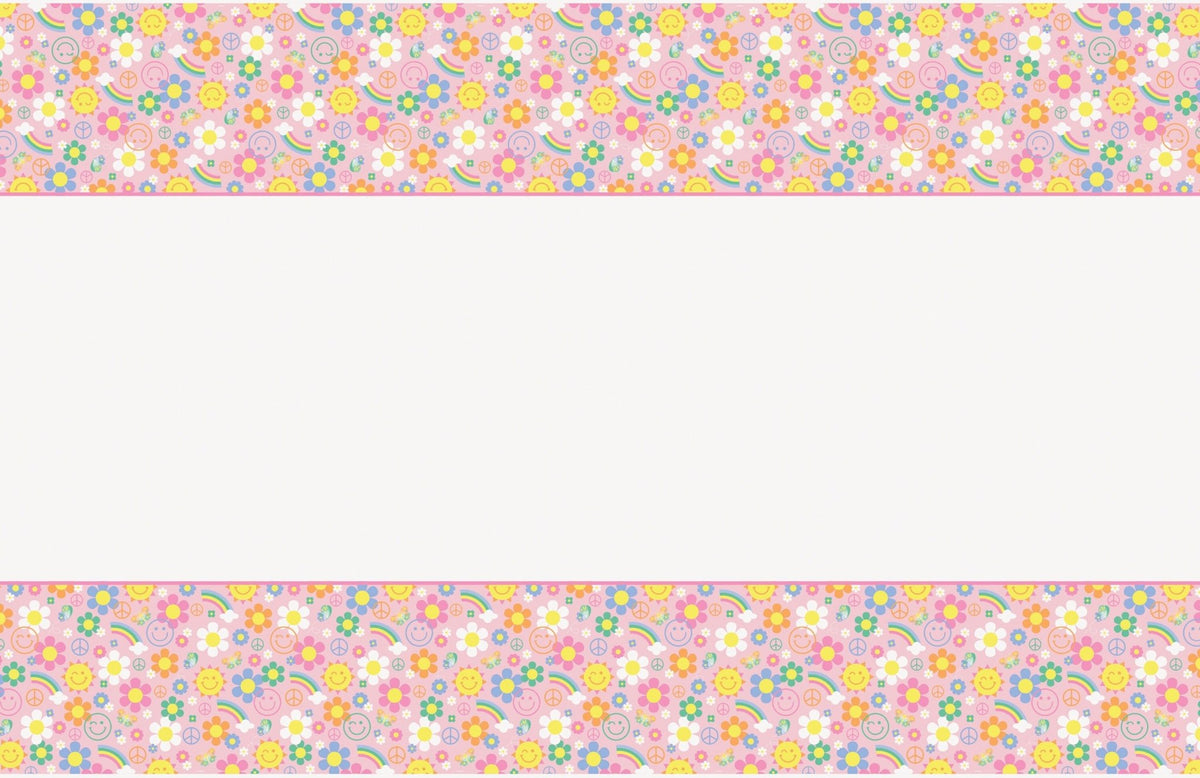 Groovy Party Plastic Tablecloth - Stesha Party