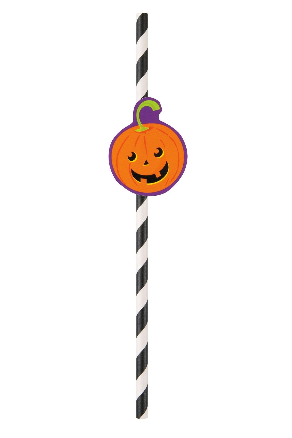 Halloween Party Straws with Toppers - Stesha Party