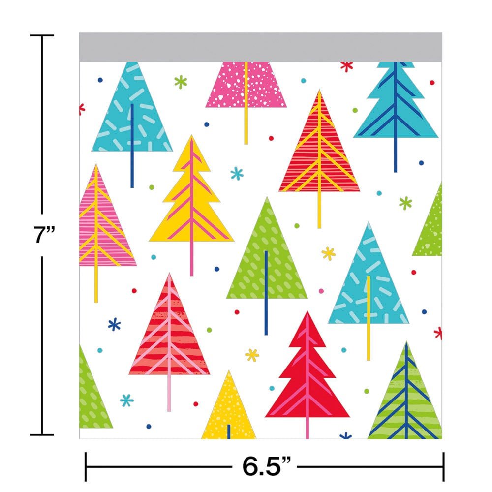 Holiday Party Favor Zippered Goodie Bags - Stesha Party