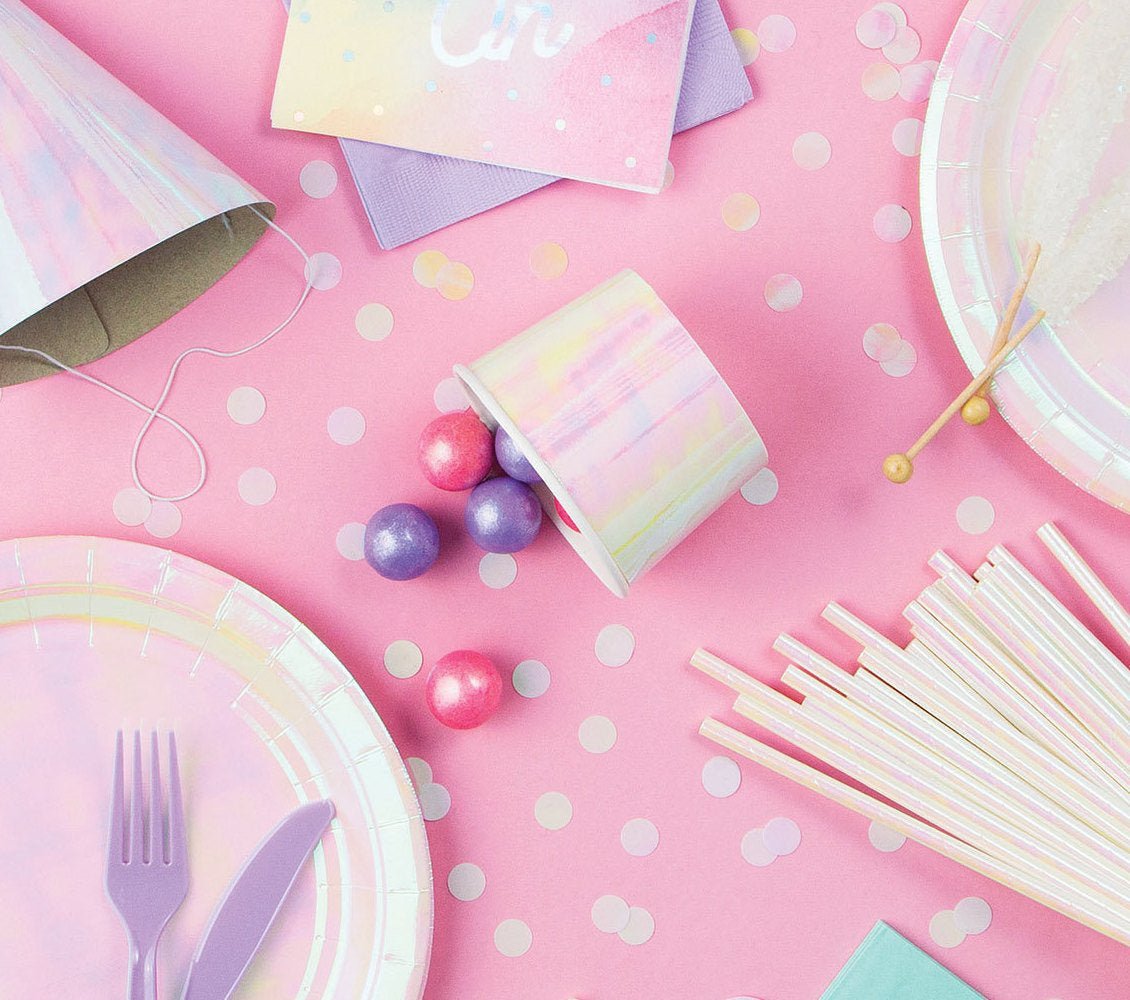Iridescent Treat Cups - Stesha Party