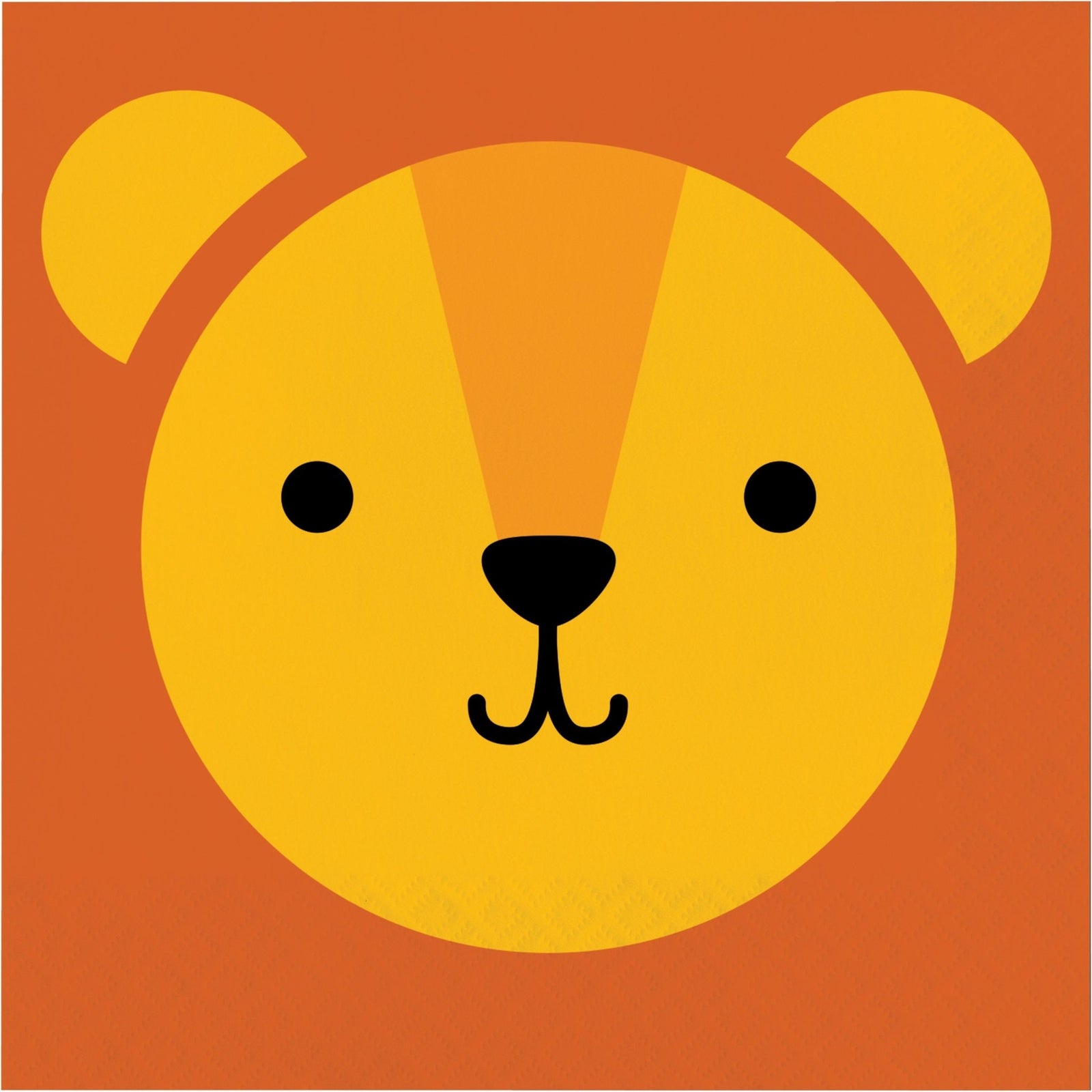 Lion Face Party Napkins - Stesha Party