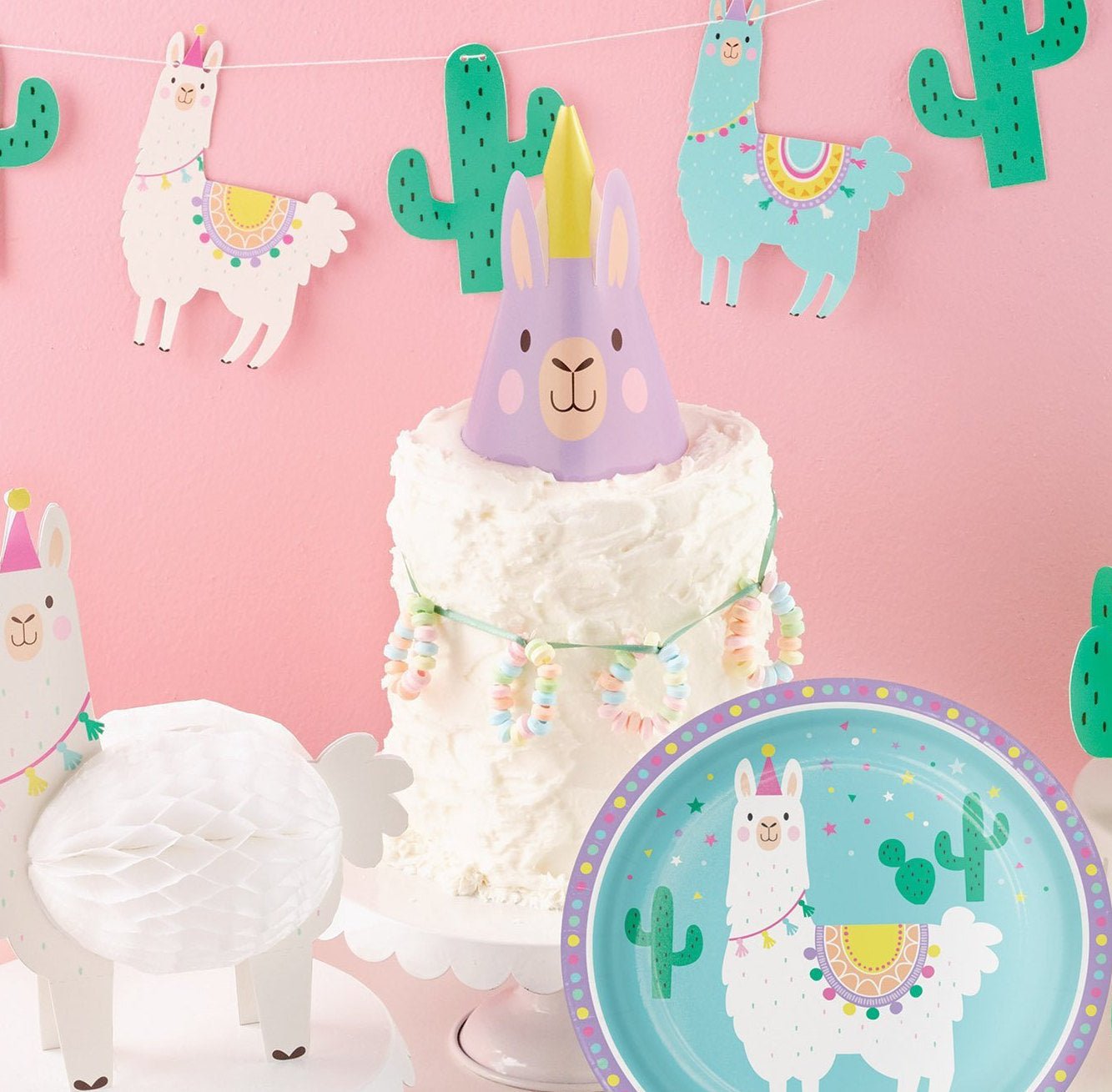 Llama Shaped Party Hats - Stesha Party