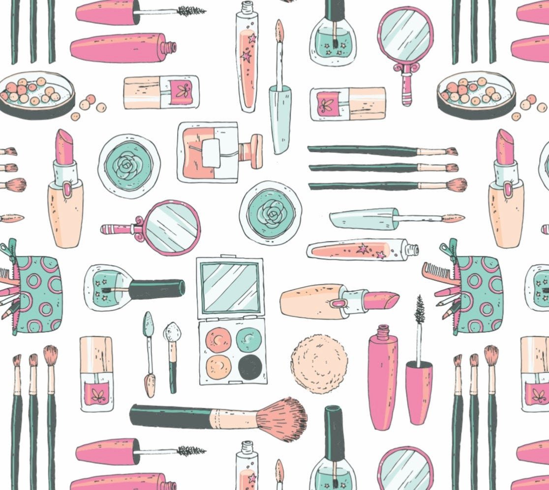 Makeup Wrapping Paper - Stesha Party