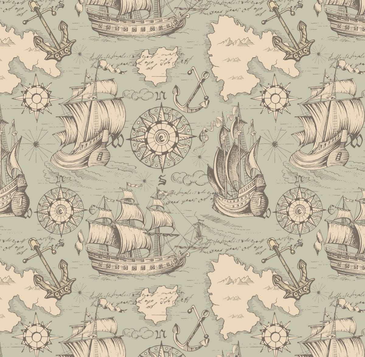 Map Gift Wrap - Stesha Party