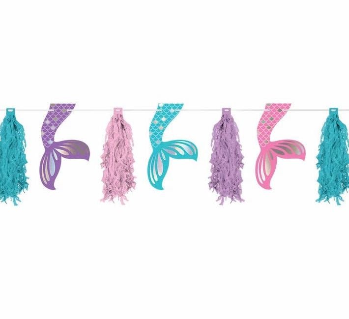 Mermaid Party Banner - Stesha Party