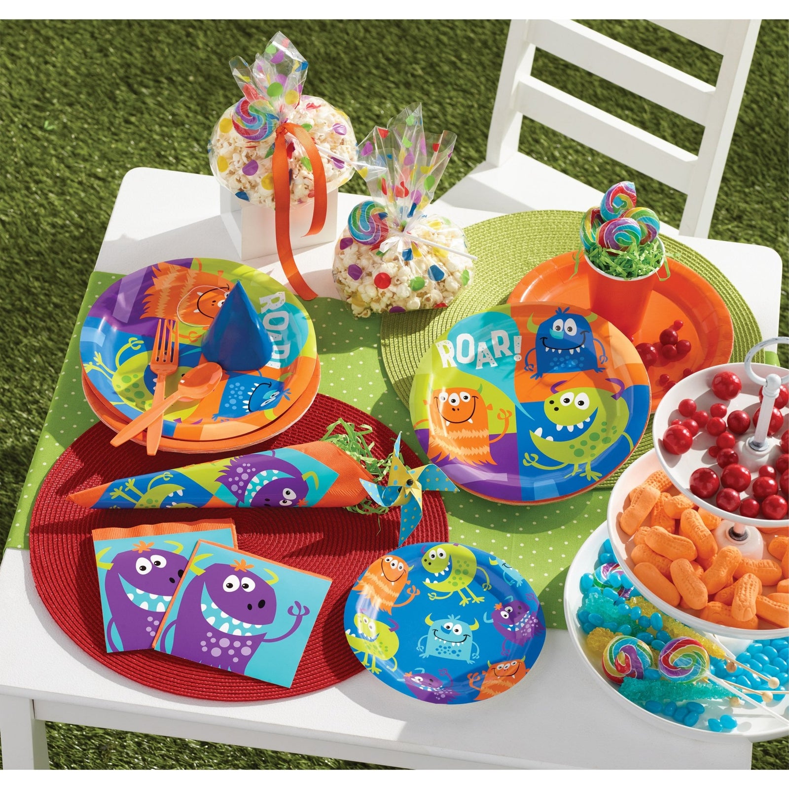 Monster Party Favor Bags - Stesha Party