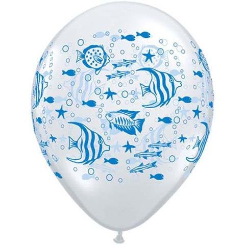 Ocean Themed Party Balloons - Stesha Party - balloon bouquet