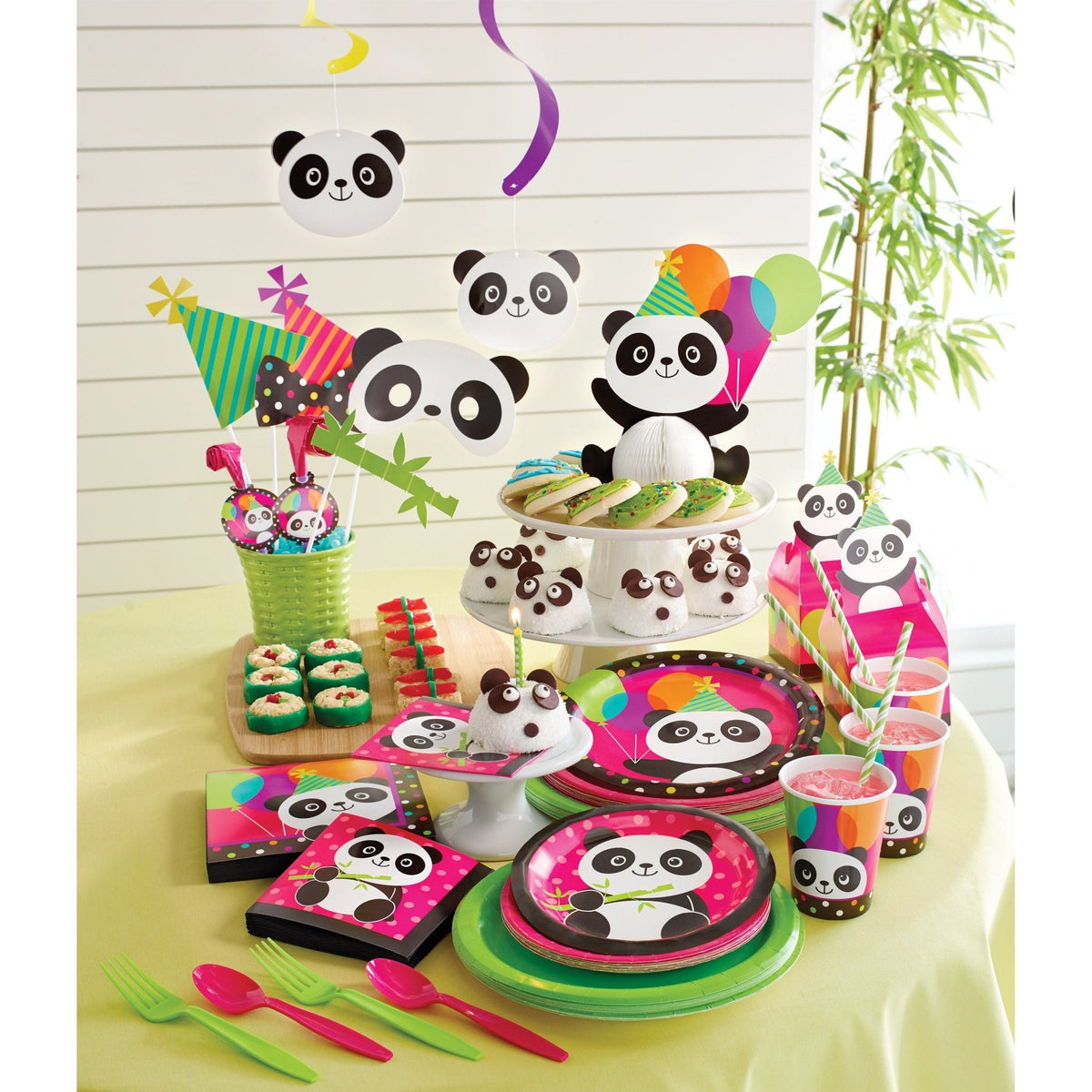 Panda Paper Napkins - Stesha Party