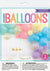 Pastel Rainbow & Gold Confetti Balloon Garland 8ft - Stesha Party