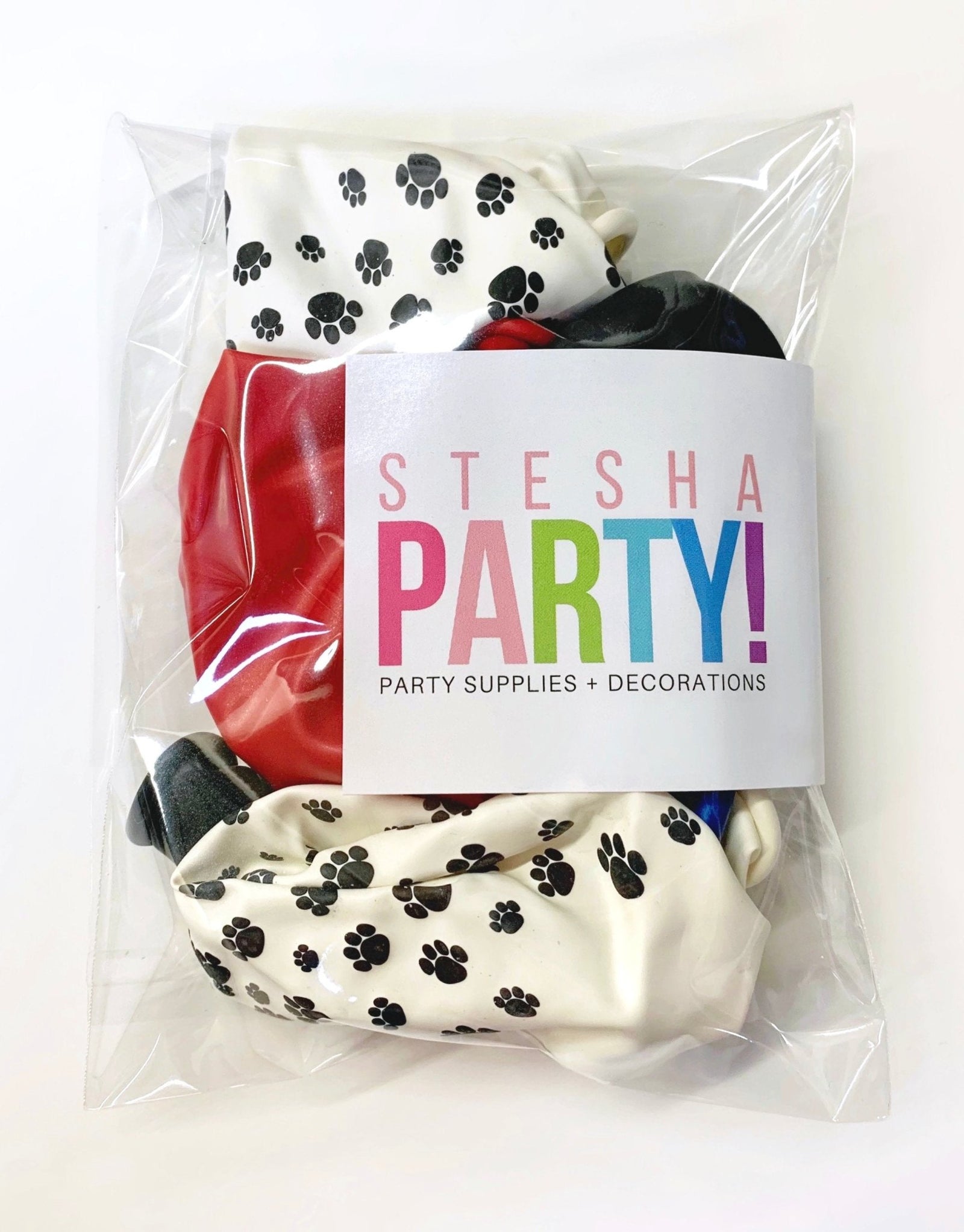 Paw Party Balloon Pack - Stesha Party