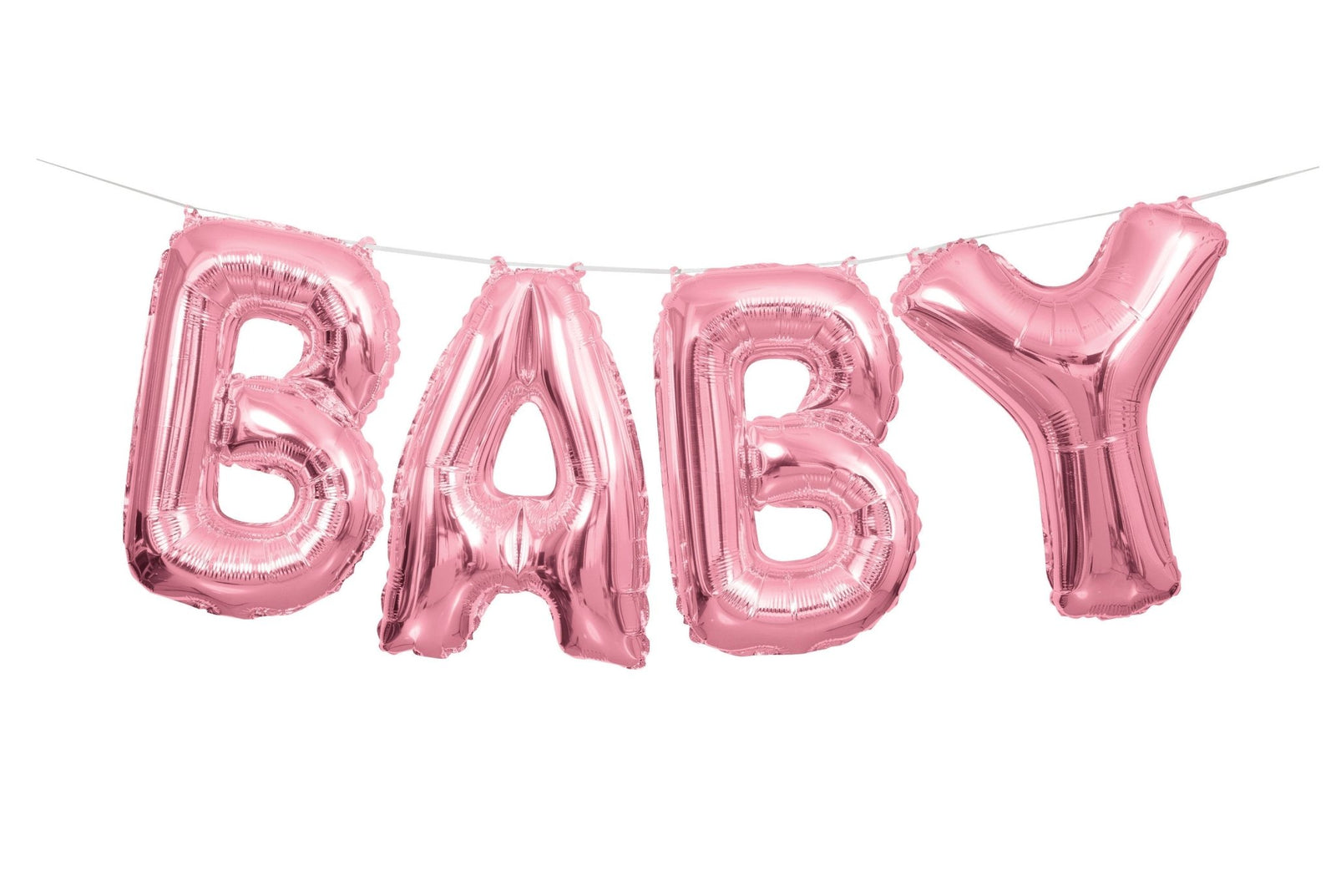 Pink "Baby" Balloon Banner Kit - Stesha Party